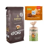 Кофе зерновой хлебцы и молочный шоколад